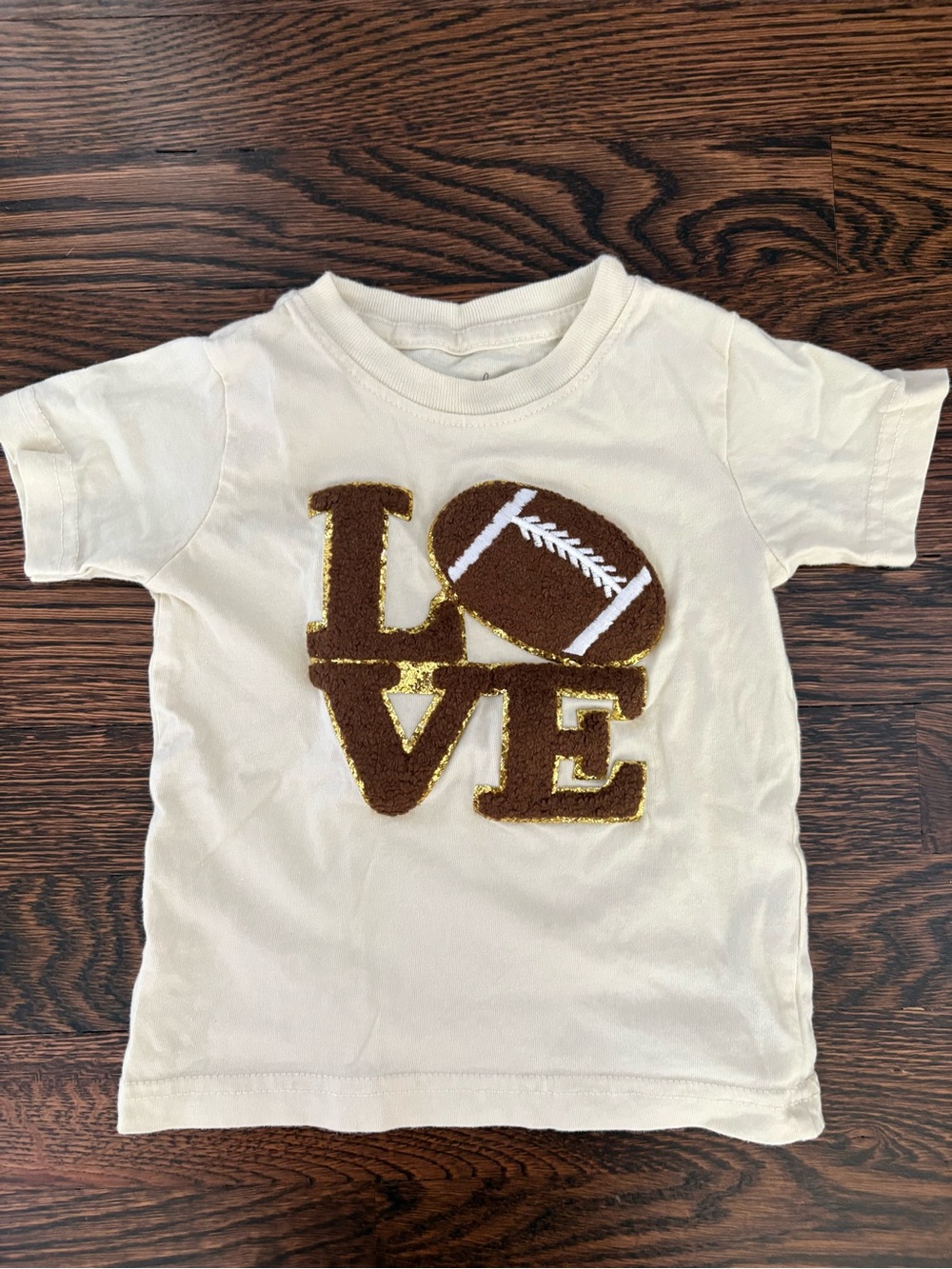 Football 'LOVE' Graphic Tee 12-18 months